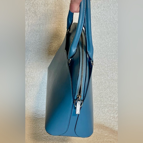 KATE SPADE Never Used! No tags on bag. Beautiful blue with silver hardware. - Picture 5 of 8